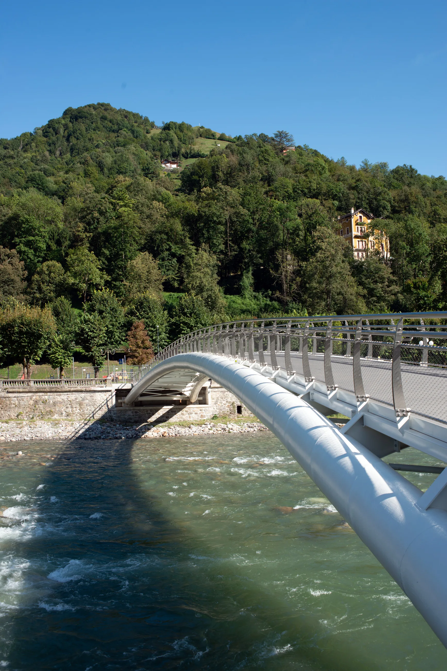 Passerella sul Brembo — San Pellegrino Terme: fotografia della struttura, vista 14