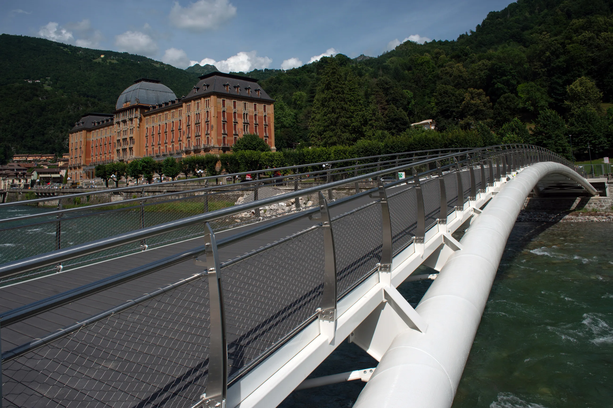 Passerella sul Brembo — San Pellegrino Terme: fotografia della struttura, vista 11