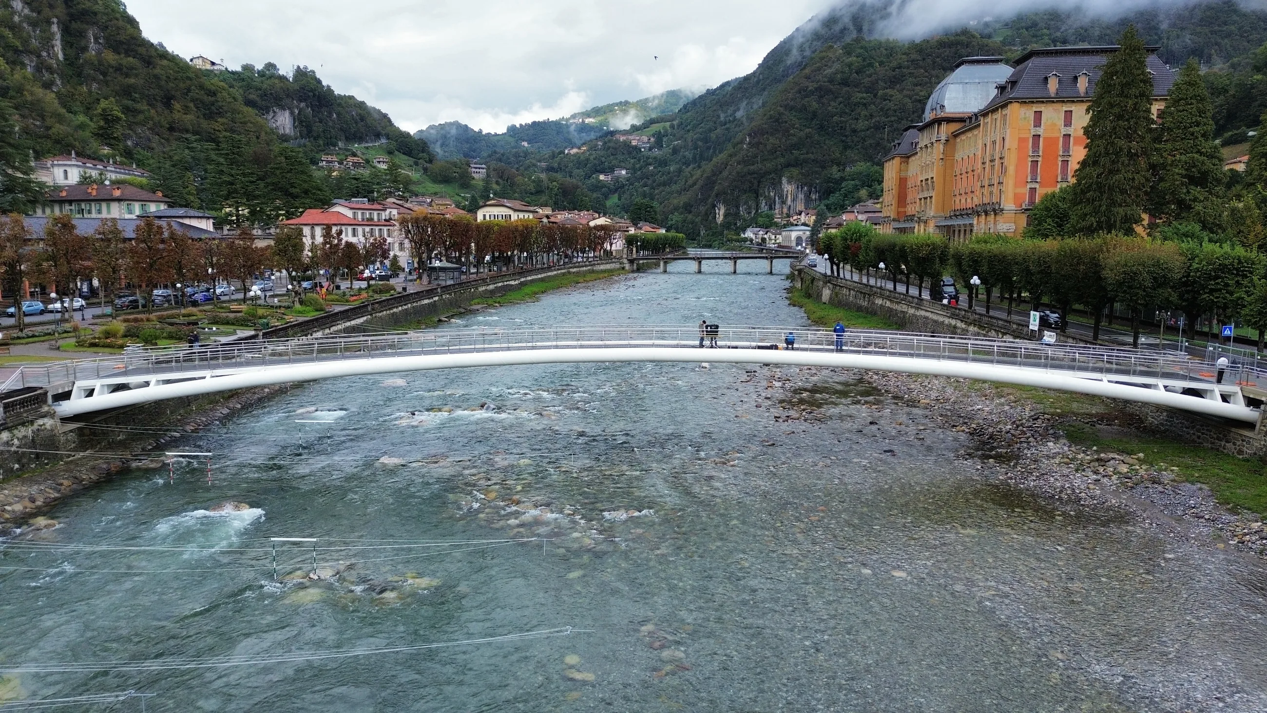 Passerella sul Brembo — San Pellegrino Terme: fotografia della struttura, vista 18