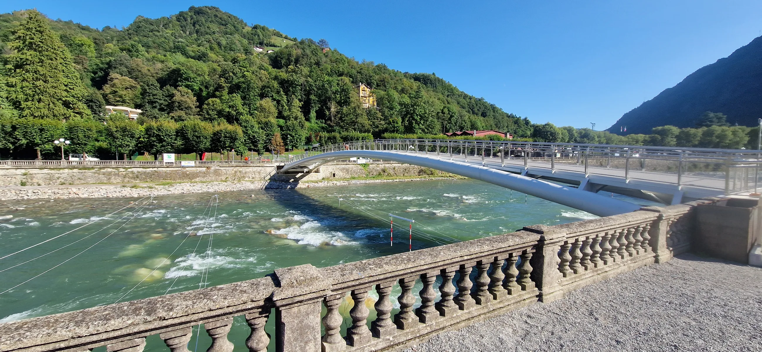 Passerella sul Brembo — San Pellegrino Terme: fotografia della struttura, vista 7