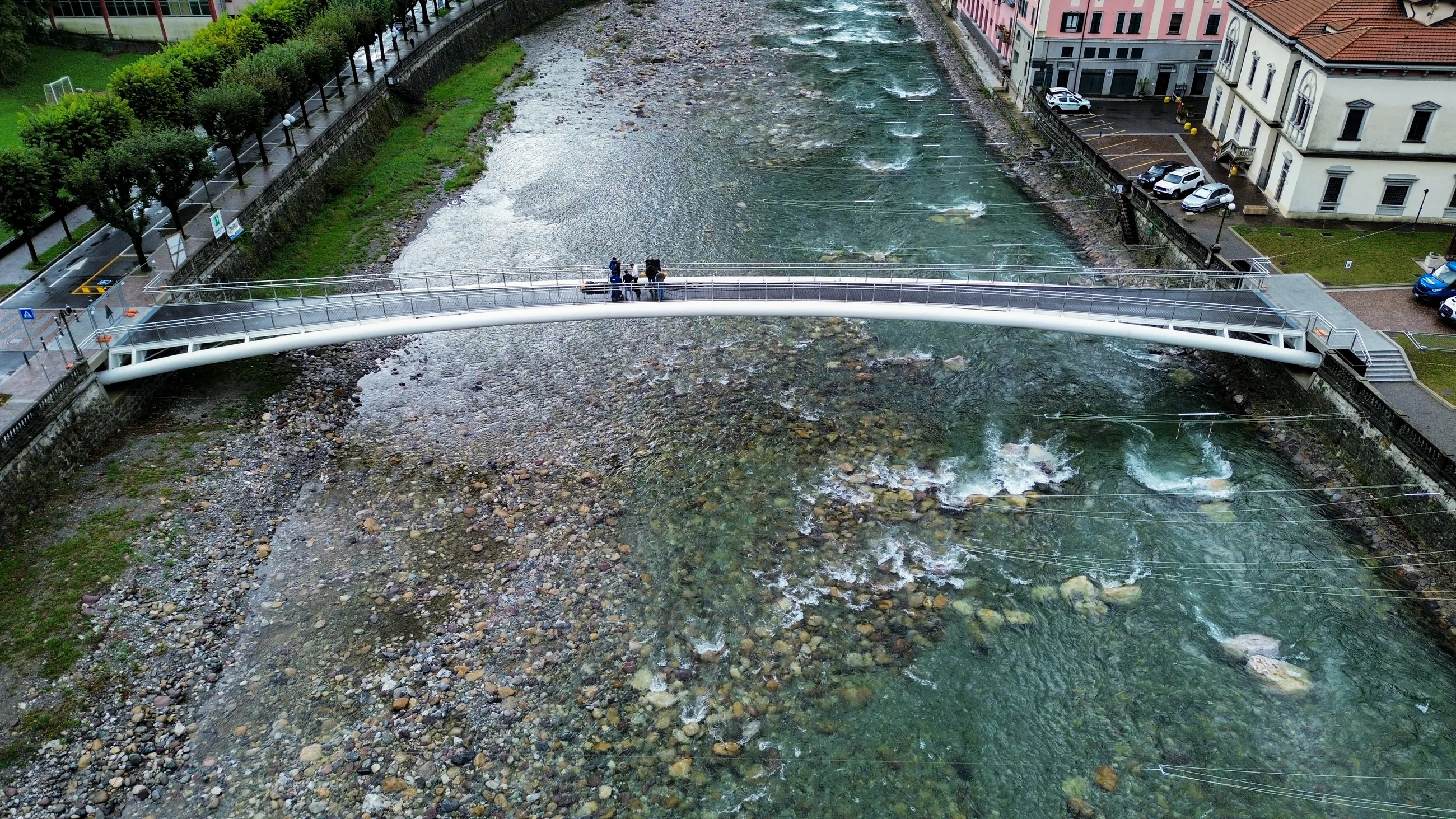 Passerella sul Brembo — San Pellegrino Terme: fotografia della struttura, vista 17