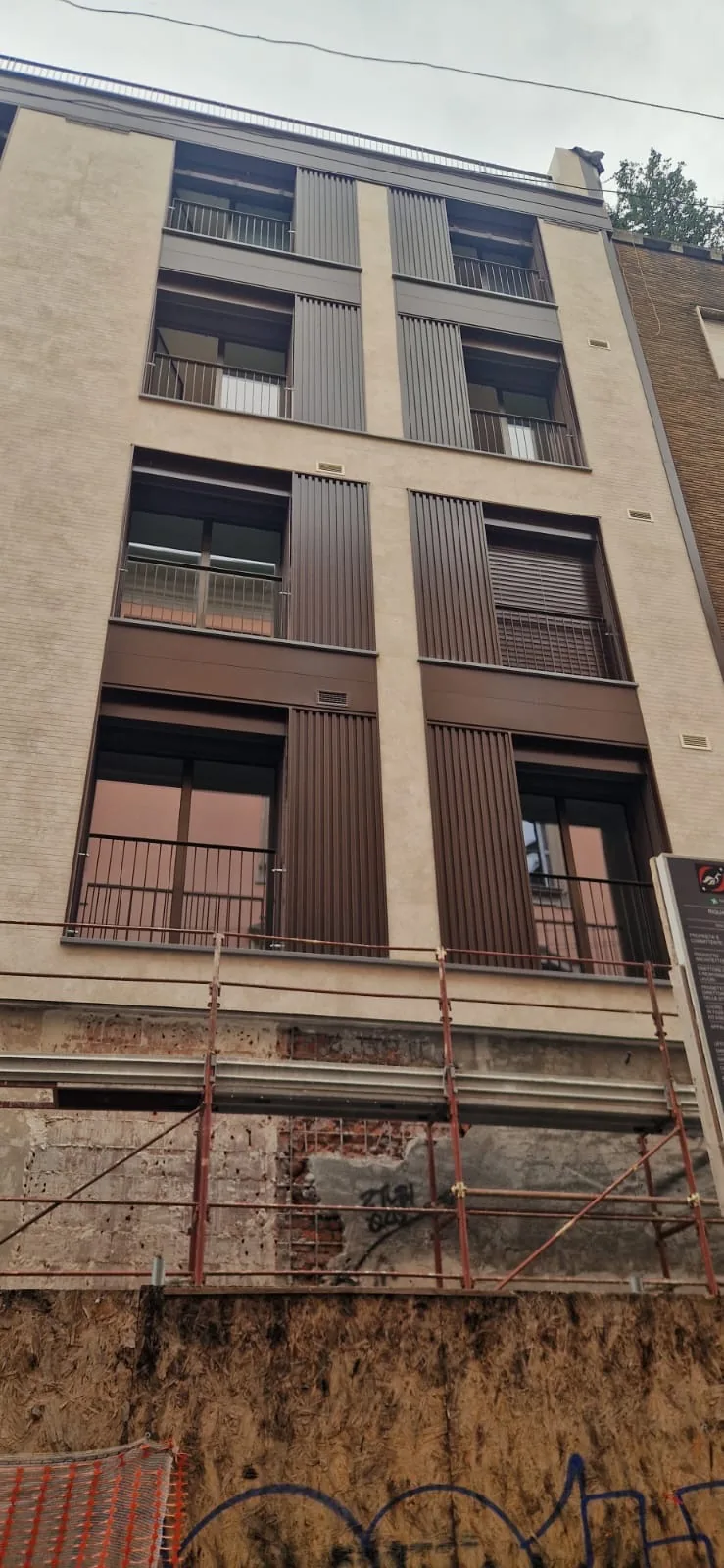 Residenze Via Giannone 2 — prospetto dell’edificio
